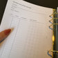 VYNCY Zero-Based Budget Binder (A5 Printable)