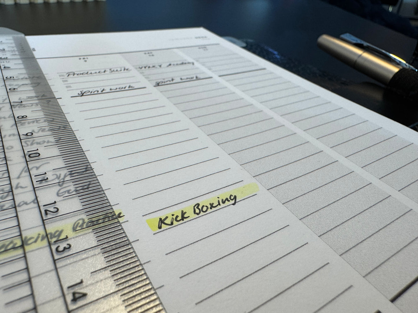 SOLD OUT! Dated Weekly Planner Inserts